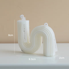 Geometric Aromatherapy Candle Ornaments