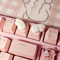 Wing Keycap Square Mechanical Keyboard