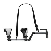 Hounyoln VR Gunstock for PlayStationVR2, for PSVR2 Controller Grips for Enhance Stability and Control Magnetic Controller VR Game Simplified Version (Black)