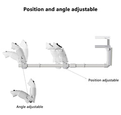 Moginno G3 VR Gun Stock Compatible with Meta/Oculus Quest 3S/Quest 3 Controller Accessories, Magnetic Gunstock Rifle Adapter with Shoulder Strap, Enhance FPS Games Reality Control Feel