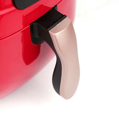 European Standard Plug Smart Air Fryer Black Red