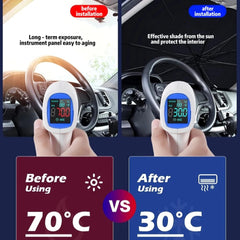 Foldable Reflector Windshields Umbrella Car Windshield Sun Shade UV Rays And Heat Sun Visor Protector