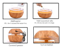 Essential Oil Diffuser Humidifier