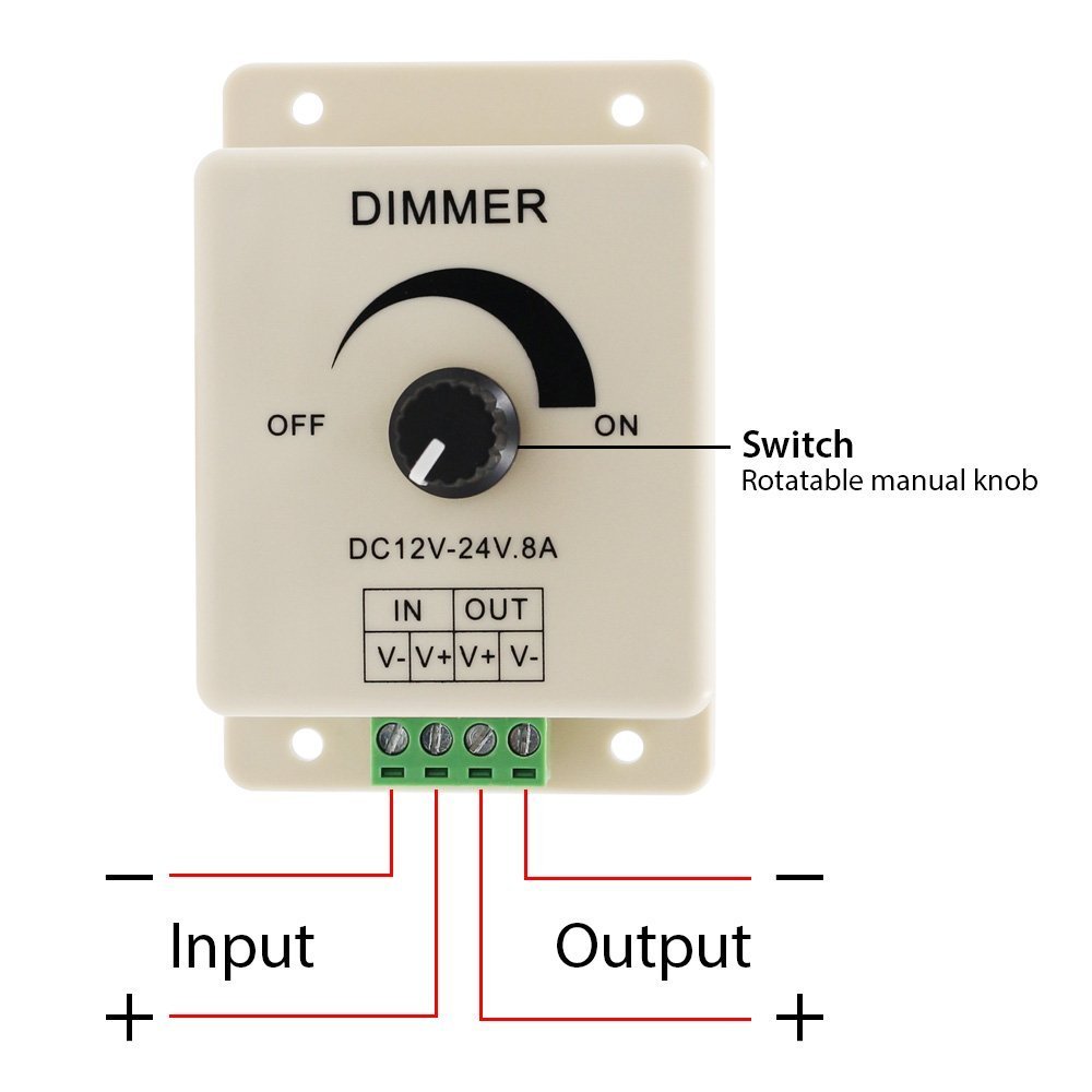 Light Strip Soft And Hard Light Strip Brightness LED Dimmer