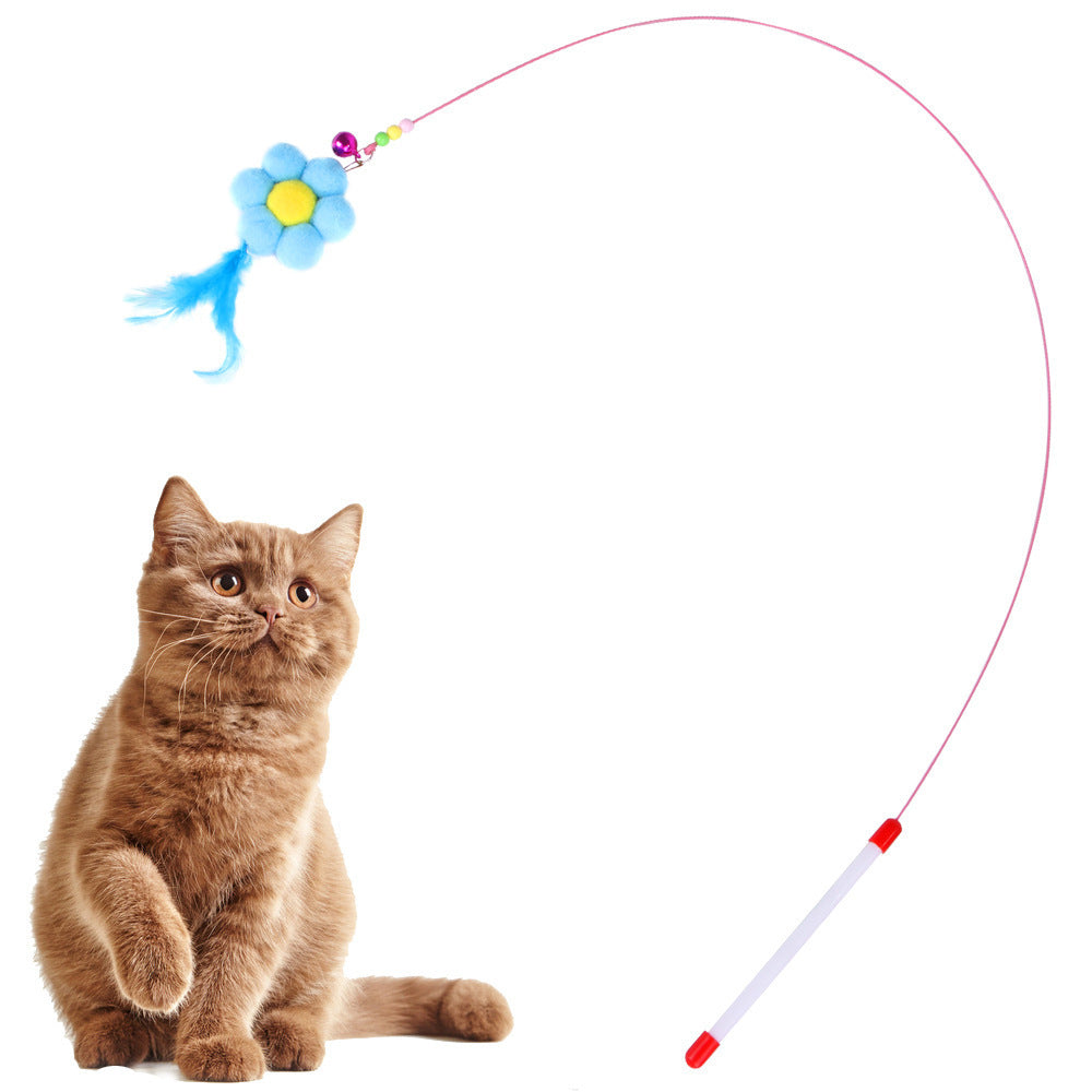 A Variety Of Combinations Of Toys For Cats, Sticks And Mice