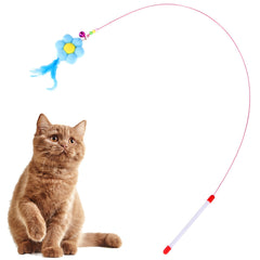 A Variety Of Combinations Of Toys For Cats, Sticks And Mice