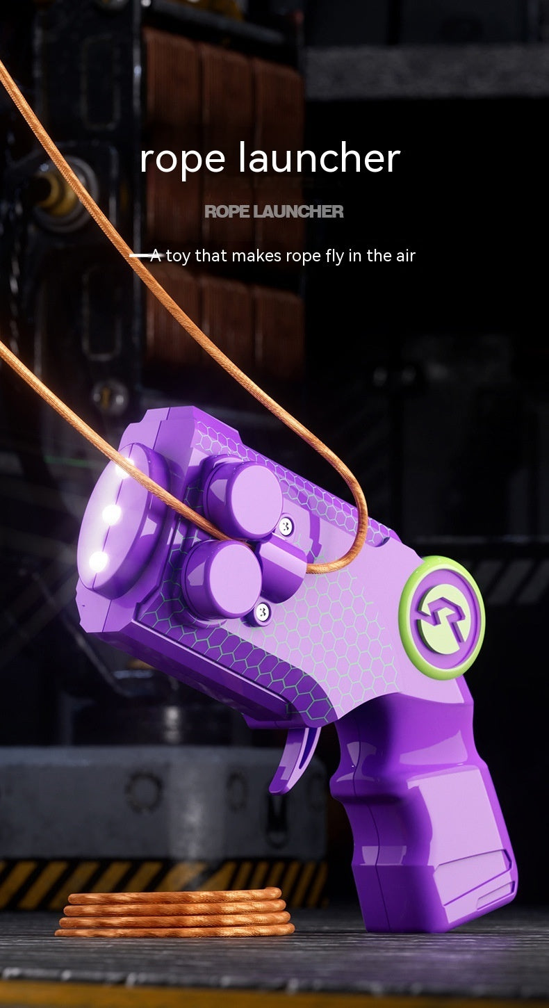Gun Rope Launcher With Light Rope Radish Gun