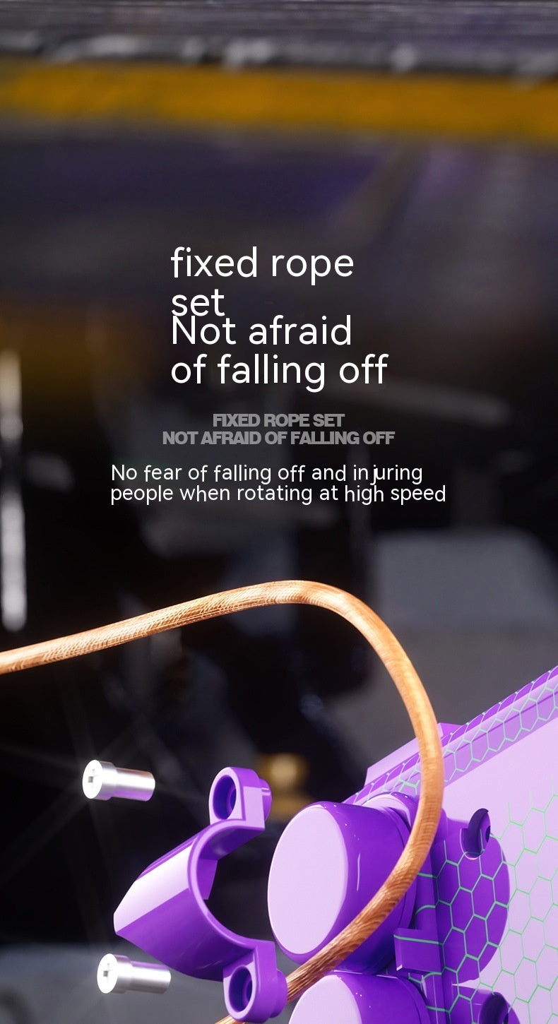 Gun Rope Launcher With Light Rope Radish Gun