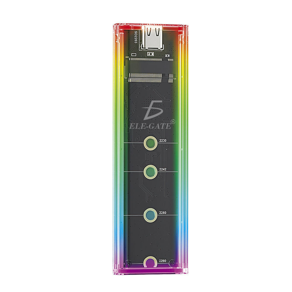 Transparent Case With RGB Light Style And Elegance For Your Gaming PC