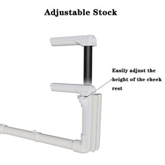 Moginno G3 VR Gun Stock Compatible with Meta/Oculus Quest 3S/Quest 3 Controller Accessories, Magnetic Gunstock Rifle Adapter with Shoulder Strap, Enhance FPS Games Reality Control Feel