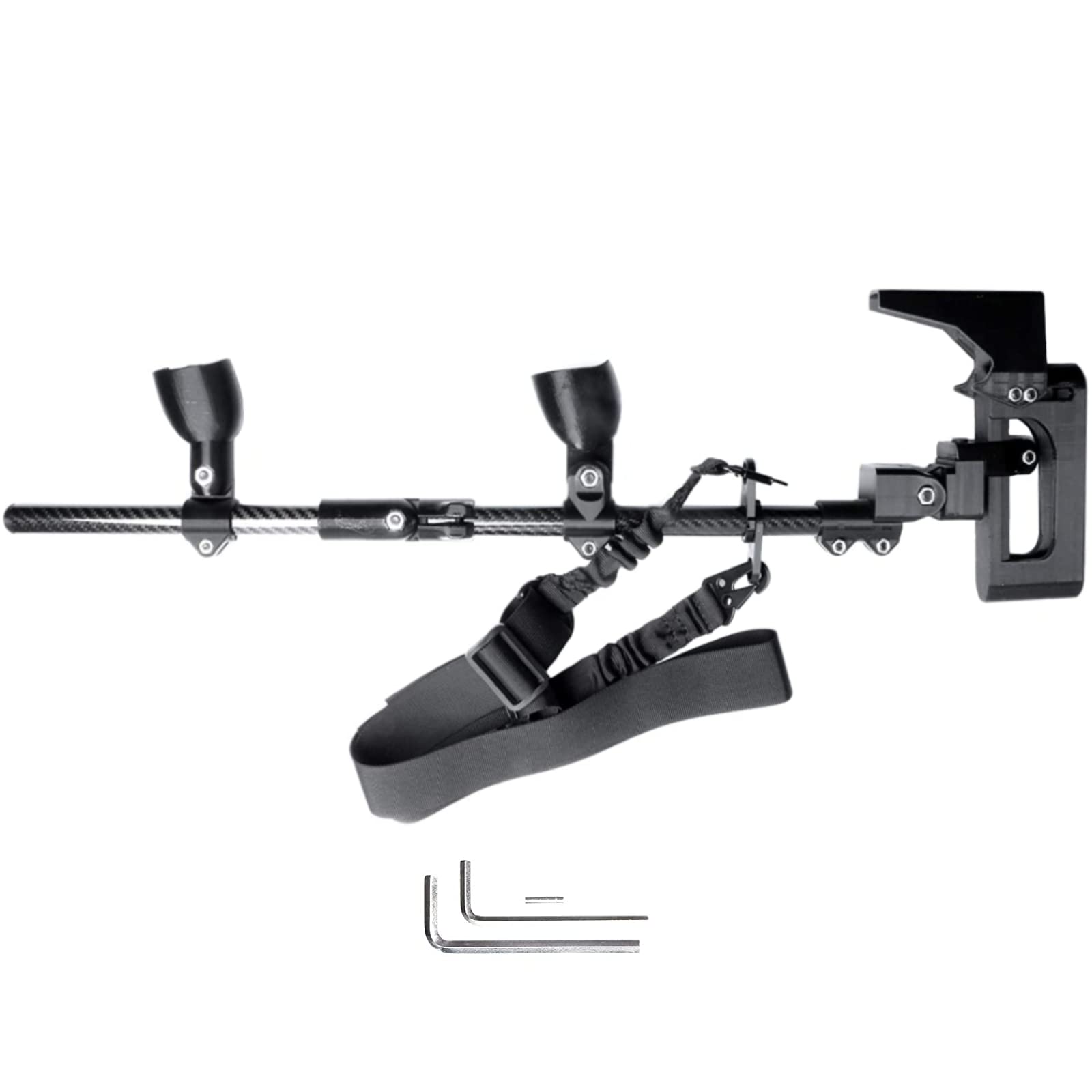 VR Game Shooting Controller Handle - Fit for Oculus Rift S/Oculus Quest Adjustable Shooting Bracket Controller Holder [oculus_quest,oculus_rift]…