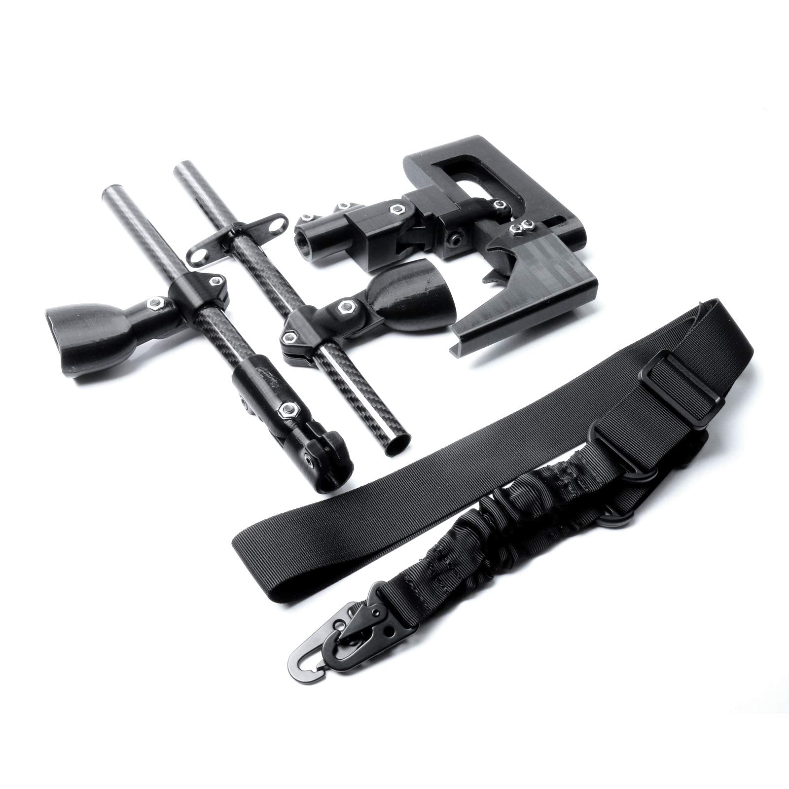 VR Game Shooting Controller Handle - Fit for Oculus Rift S/Oculus Quest Adjustable Shooting Bracket Controller Holder [oculus_quest,oculus_rift]…