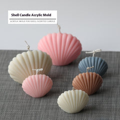 Shell Candle Mould Homemade Aromatherapy Candle