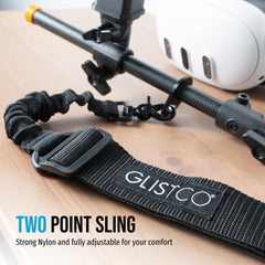 Glistco Magni Stock+ VR Carbon Fiber Controller Stock Rifle Adapter Compatible with Meta Quest 3/3S