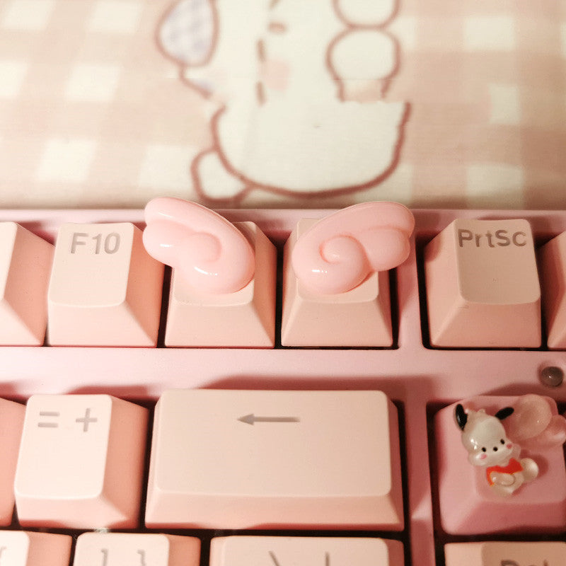 Wing Keycap Square Mechanical Keyboard