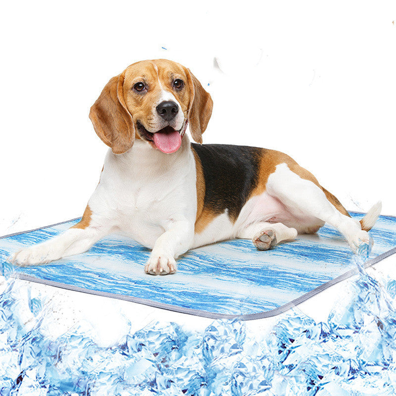 Pet Ice Silk Mattress Summer Refreshing Breathable Cooling Cooling