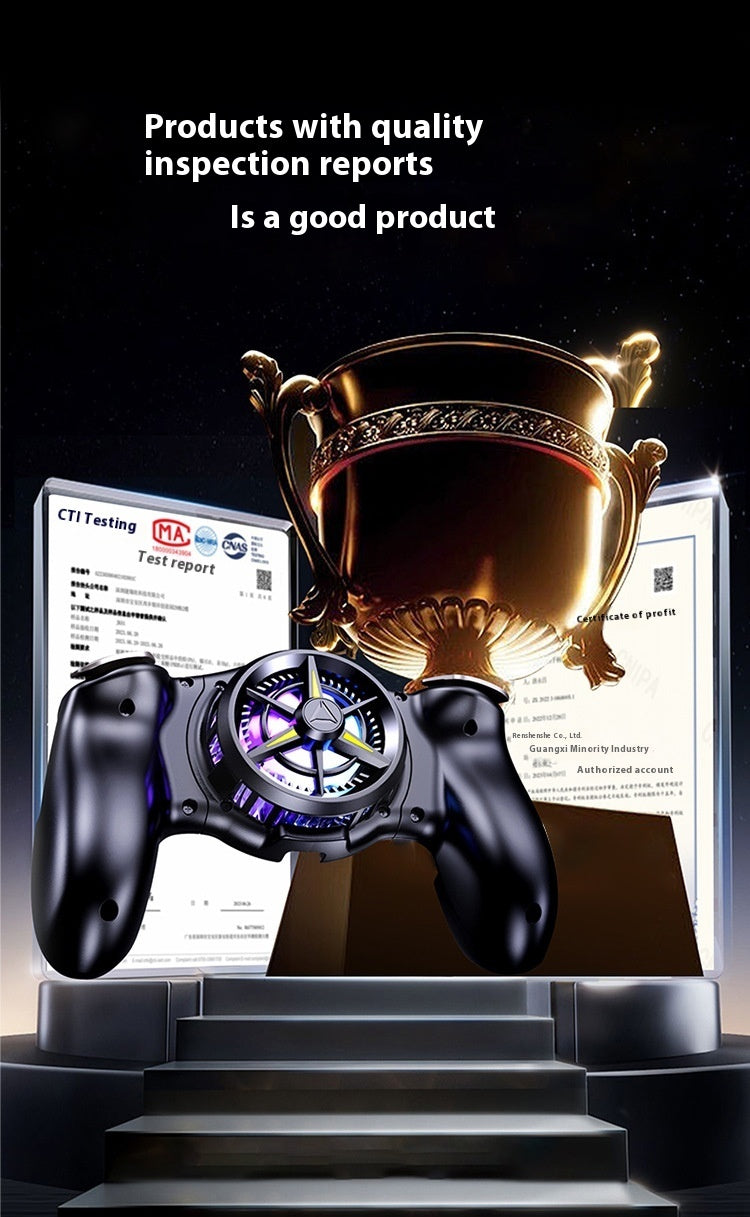 Mobile Phone Semiconductor Refrigeration Cooling Cooling Cooling One-click Second Replacement Hair Game Handle