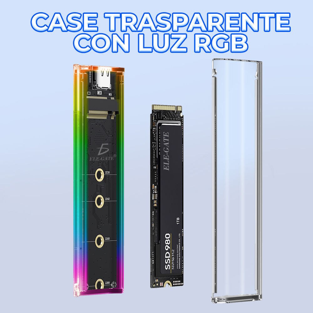 Transparent Case With RGB Light Style And Elegance For Your Gaming PC